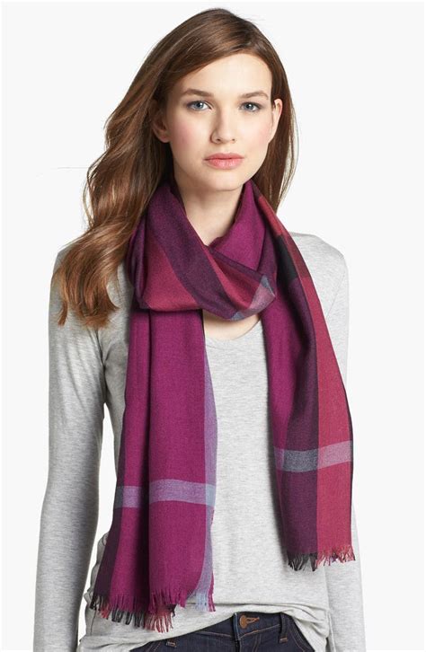 burberry 65 cashmere 35 silk|Burberry silk scarf.